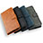 Leather Case Stands Flip Cover Holder M03L for Motorola Moto G Play (2023)