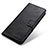 Leather Case Stands Flip Cover Holder M03L for Motorola Moto G Play (2023) Black