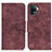 Leather Case Stands Flip Cover Holder M03L for Oppo F19 Pro Purple