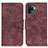 Leather Case Stands Flip Cover Holder M03L for Oppo Reno5 Lite Purple