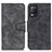 Leather Case Stands Flip Cover Holder M03L for Realme Q3 5G Black