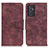 Leather Case Stands Flip Cover Holder M03L for Samsung Galaxy A15 4G Purple