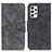 Leather Case Stands Flip Cover Holder M03L for Samsung Galaxy A53 5G Black