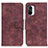 Leather Case Stands Flip Cover Holder M03L for Xiaomi Mi 11i 5G Purple