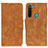 Leather Case Stands Flip Cover Holder M03L for Xiaomi Redmi Note 8 (2021)