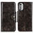 Leather Case Stands Flip Cover Holder M04L for Motorola Moto E32