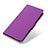 Leather Case Stands Flip Cover Holder M04L for Motorola Moto Edge Plus (2022) 5G Purple