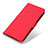 Leather Case Stands Flip Cover Holder M04L for Motorola Moto Edge S30 5G Red