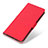 Leather Case Stands Flip Cover Holder M04L for Motorola Moto G Play Gen 2 Red