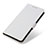 Leather Case Stands Flip Cover Holder M04L for Motorola Moto G Play Gen 2 White