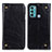 Leather Case Stands Flip Cover Holder M04L for Motorola Moto G60