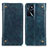 Leather Case Stands Flip Cover Holder M04L for Oppo A54s