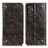 Leather Case Stands Flip Cover Holder M04L for Samsung Galaxy A05s Bronze