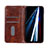 Leather Case Stands Flip Cover Holder M04L for Sony Xperia 1 III