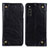 Leather Case Stands Flip Cover Holder M04L for Sony Xperia 10 III Lite Black