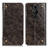 Leather Case Stands Flip Cover Holder M04L for Sony Xperia PRO-I Bronze