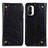 Leather Case Stands Flip Cover Holder M04L for Xiaomi Mi 11X 5G Black