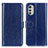 Leather Case Stands Flip Cover Holder M05L for Motorola Moto E32