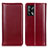 Leather Case Stands Flip Cover Holder M05L for Oppo F19s Red