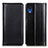 Leather Case Stands Flip Cover Holder M05L for Samsung Galaxy A03 Core Black