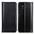 Leather Case Stands Flip Cover Holder M05L for Samsung Galaxy A04s Black