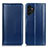 Leather Case Stands Flip Cover Holder M05L for Samsung Galaxy A13 5G Blue