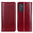 Leather Case Stands Flip Cover Holder M05L for Samsung Galaxy A15 4G Red