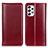 Leather Case Stands Flip Cover Holder M05L for Samsung Galaxy A53 5G Red