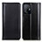 Leather Case Stands Flip Cover Holder M05L for Xiaomi Mi 11T Pro 5G Black