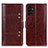 Leather Case Stands Flip Cover Holder M06L for Samsung Galaxy A13 4G Brown