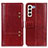 Leather Case Stands Flip Cover Holder M06L for Samsung Galaxy S22 Plus 5G