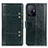 Leather Case Stands Flip Cover Holder M06L for Xiaomi Mi 11T 5G Green