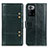 Leather Case Stands Flip Cover Holder M06L for Xiaomi Redmi Note 10 Pro 5G Green