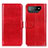 Leather Case Stands Flip Cover Holder M07L for Asus ROG Phone 7 Red