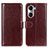 Leather Case Stands Flip Cover Holder M07L for Huawei Honor 60 5G