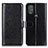 Leather Case Stands Flip Cover Holder M07L for Motorola Moto G Power (2022) Black