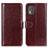 Leather Case Stands Flip Cover Holder M07L for Nokia C02