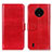 Leather Case Stands Flip Cover Holder M07L for Nokia C200 Red