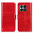 Leather Case Stands Flip Cover Holder M07L for OnePlus 10 Pro 5G Red