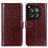 Leather Case Stands Flip Cover Holder M07L for OnePlus 12 5G