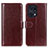 Leather Case Stands Flip Cover Holder M07L for Oppo Find X5 Pro 5G