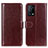 Leather Case Stands Flip Cover Holder M07L for Oppo K9 5G