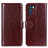 Leather Case Stands Flip Cover Holder M07L for Oppo K9 Pro 5G