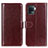 Leather Case Stands Flip Cover Holder M07L for Oppo Reno5 F