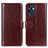 Leather Case Stands Flip Cover Holder M07L for Oppo Reno7 SE 5G