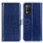 Leather Case Stands Flip Cover Holder M07L for Realme 9 5G India Blue