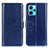 Leather Case Stands Flip Cover Holder M07L for Realme 9 Pro 5G Blue