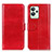 Leather Case Stands Flip Cover Holder M07L for Realme GT2 Pro 5G Red