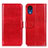 Leather Case Stands Flip Cover Holder M07L for Samsung Galaxy A03 Core Red