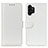 Leather Case Stands Flip Cover Holder M07L for Samsung Galaxy A13 4G White